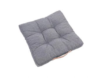 AZURO Blazina za stol BODO siva - 40 x 40 x 5 cm