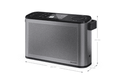 Sharp Prenosni DAB radio OSAKA DR-P540 GY