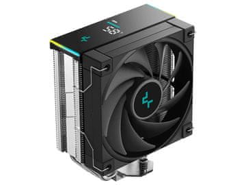 DEEPCOOL AK400 DIGITAL SE WH zračni hladilnik, 120mm PWM, ARGB, LCD zaslon, črni (R-AK400-BKADMN-GJD)