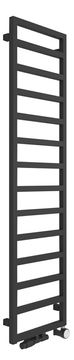 SAPHO GIANLUCA Jekleni Radiator 400x1590mm Mat Črna - Sodoben Dizajn & Učinkovito Ogrevanje