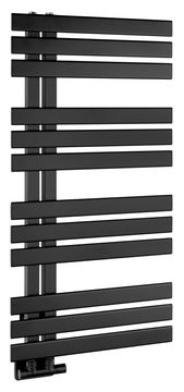 SAPHO Eleganten Črni Mat Otpornik SILVANA 500x972 mm za Učinkovito Ogrevanje