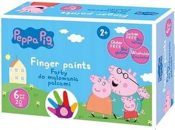 ASTRA Barve za prste 6x20ml Peppa Pig