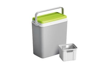 Adriatic hladilna torba, 29 L, siva/zelena