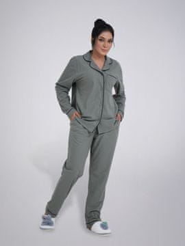 LEAFLETIC Ženski dolgi komplet za spanje