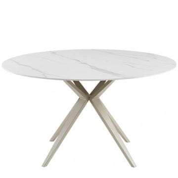 Fort Okrogla jedilna miza VALERA (marmor)