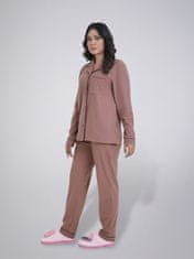 LEAFLETIC Ženski dolgi komplet za spanje, XL