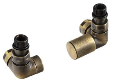 SAPHO Ventilska Priključna Seta CORNER SIMPLY Bronza za Desno Montažo, Trio Eksekucija