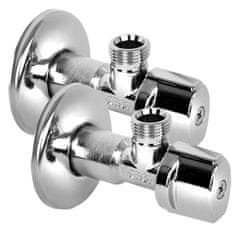 Arco Kotni ventil ARCO A-80 1/2"x3/8", anticalc krom, par