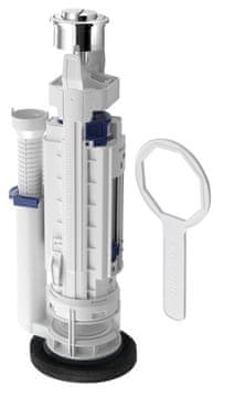 Geberit GEBERIT kromiran DUAL izpustni ventil s tipko, plastični, 330mm