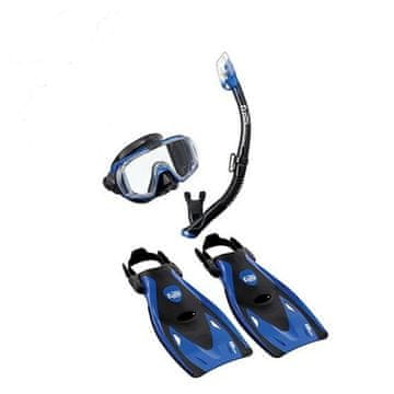 TUSA Komplet maske, dihalke in plavuti Visio