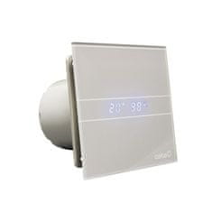 CATA Ventilator za kopalnico E-100 GSTH, 100mm, srebrn, 4W/8W, avtomatiziran