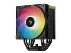 DEEPCOOL AG500 BK ARGB V2 hladilnik za procesor, 120mm PWM, 5 toplotnih cevi, črn (R-AG500-BKAMMN-GJD)