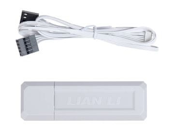 Lian Li Strimer kontroler, Uni Fan Wireless, L-Connect 3, bel (RF-T-W)