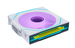 Lian Li UNI FAN SL-INF ventilator za ohišje, 120 Reverse Blade ARGB, 120mm, 3 kosi + kontroler, beli (12RSLIN1W3W)