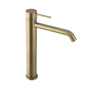 SAPHO ULTRAMIX Visoka Umivalniška Armatura, Raztegljiv Izliv, Matt Zlato