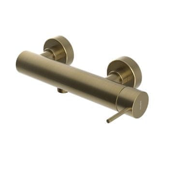 SAPHO ULTRAMIX Stenska Tuš Baterija Mat Zlata SAPHO, Valjasta Oblika, Preprosto Elegantna