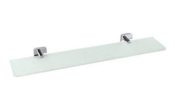 SAPHO GSI Steklena Polica za Kopalnico 450 mm, Krom, Eleganten Dizajn