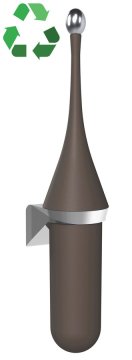 SAPHO Visoko kakovostna WC ščetka ECOLORED - Soft Touch ABS, Rjava