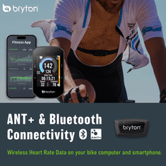 Bryton Senzor srčnega utripa Smart HR Monitor, ANT+, BLE