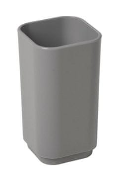 Gedy GEDY SEVENTY Kvadratno Samostoječe Držalo za Steklo, Plastika, Šedá