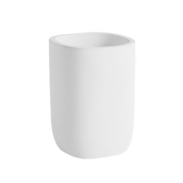 Gedy YLENIA Elegantna Bela Sklenka za Organizacijo Prostorov