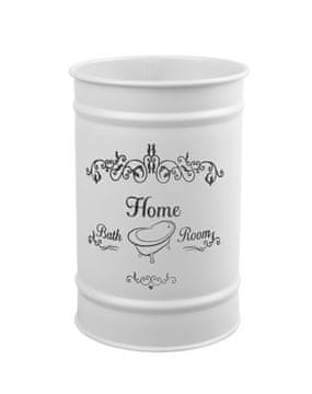 AQUALINE NICEA vintage sklenka za zobne ščetke, krožna, bela, AQUALINE