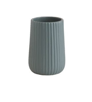 Gedy Posodica za milo MARIKA v azurno zeleni keramiki, prostostoječa