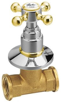 SAPHO ANTEA Retro Podomítkový Ventil, Krom/Zlato, Skrita Namestitev