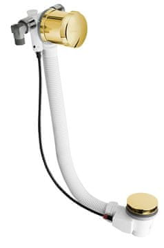 POLYSAN Zlata kopalniška kopalna garnitura s polnjenjem, dolžina 575 mm, zátka 72 mm