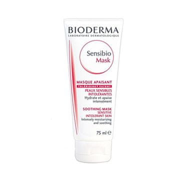 Bioderma Sensibio Pomirjujoča vlažilna maska za občutljivo kožo (pomirjujoča maska) 75 ml