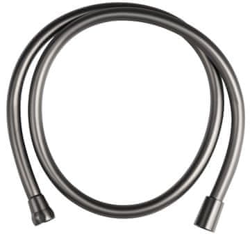 SAPHO Plastična tuš cev SOFTFLEX, 120 cm, gunmetal zaključek