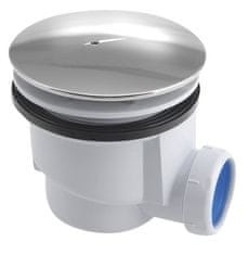 AQUALINE Sifon za tuš kadi AQUALINE 90mm, kromirana prekrivka