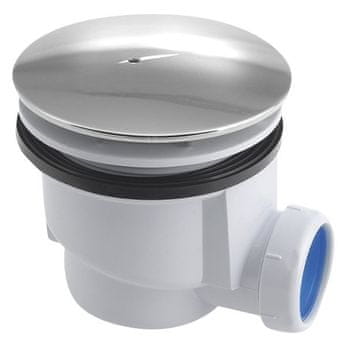 AQUALINE Sifon za tuš kadi AQUALINE 90mm, kromirana prekrivka