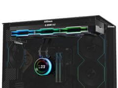 Lian Li HydroShift II LCD-C 360TL komplet za tekočinsko hlajenje, črni (GHS2LCD36TB)