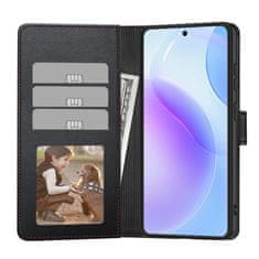 Tech-protect Wallet preklopni etui za Samsung Galaxy S26 Ultra, črn/rdeč