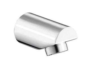 SAPHO Stenska Kromirana Iztočna Cev - Medeninasta Kvadratna Oblika