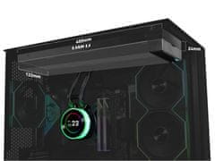 Lian Li HydroShift II LCD-C 360 Fanless komplet za tekočinsko hlajenje, 360mm, črni (GHS2LCD36B)