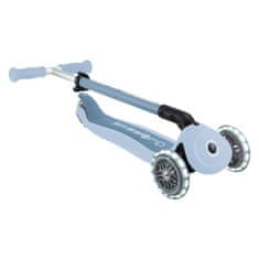 Globber GO UP Active LIGHTS ECOLOGIC skiro, zložljiv, svetleča kolesa, moder (745-501)