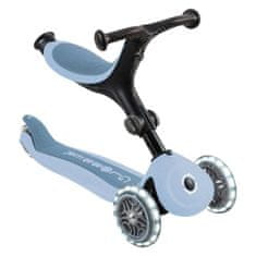 Globber GO UP Active LIGHTS ECOLOGIC skiro, zložljiv, svetleča kolesa, moder (745-501)