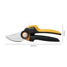 Fiskars X-Series PowerGear Bypass Pruner L P961 vrtne škarje za veje do Ø26 mm, 22,2 cm (1057175)