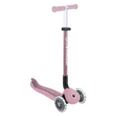 GO UP Active LIGHTS ECOLOGIC skiro, zložljiv, svetleča kolesa, roza (745-510)