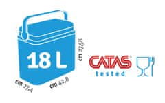 Adriatic Linda hladilna torba, 18 L, rumena