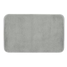 Gedy Protizdrsna kopalniška preproga GEDY FUZZY, 50x80 cm, siva, 100% poliester