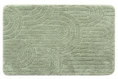 AQUALINE Zelena Protizdrsna Kopalniška Preproga 50x80cm iz Poliestra