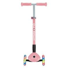 Globber Primo skiro, zložljiv, svetleča kolesa, pastelno roza (432-211-3)