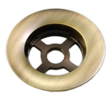 SILFRA Bronasta nadomestna odtočna mřížka za kopalne kadi, mosaz, SILFRA