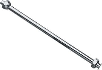 SILFRA Kromirana ravna cevka za pisoar, 1/2", premer 12x300mm, vključno z maticami