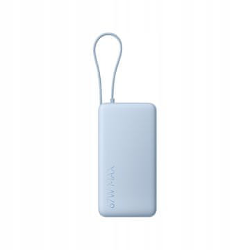 Xiaomi 67W Prenosna Baterija 20000 (Vgrajen Kabel) Ledeno Modra