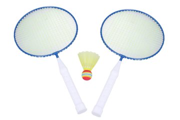 Loparji za badminton in košara 43,5 cm