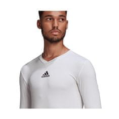 Adidas Majice obutev za tek bela S Team Base